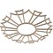 Ekena Millwork Augustus Wood Fretwork Pierced Ceiling Medallion, Birch, 18"OD x 6 3/8"ID x 1/4"T CMWP18X18X0250AUBI - alternate 5